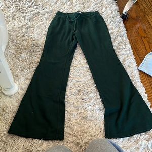 aritzia flare sweatpants